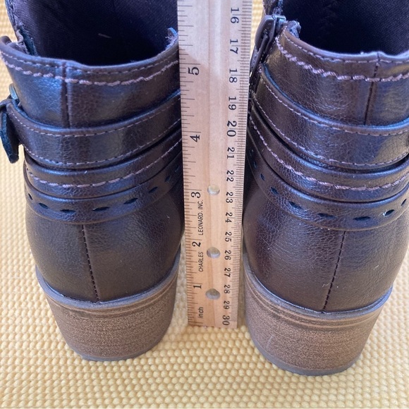 Bare traps MEDLEY Women's Boots Dark Brown Size 8.5 m Side Zipper - Picture 5 of 10